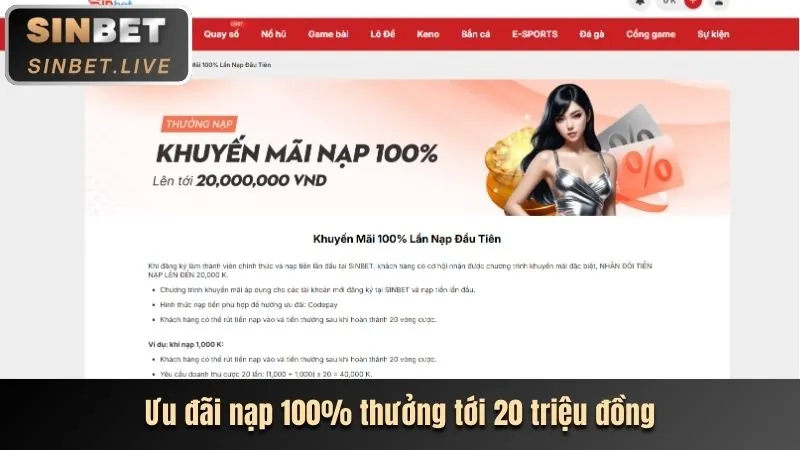 Ưu đãi chào mừng thành viên mới cmd368 win